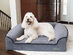 BuddyRest Romeo Orthopedic Dog Bed (Fathom Gray/Large)
