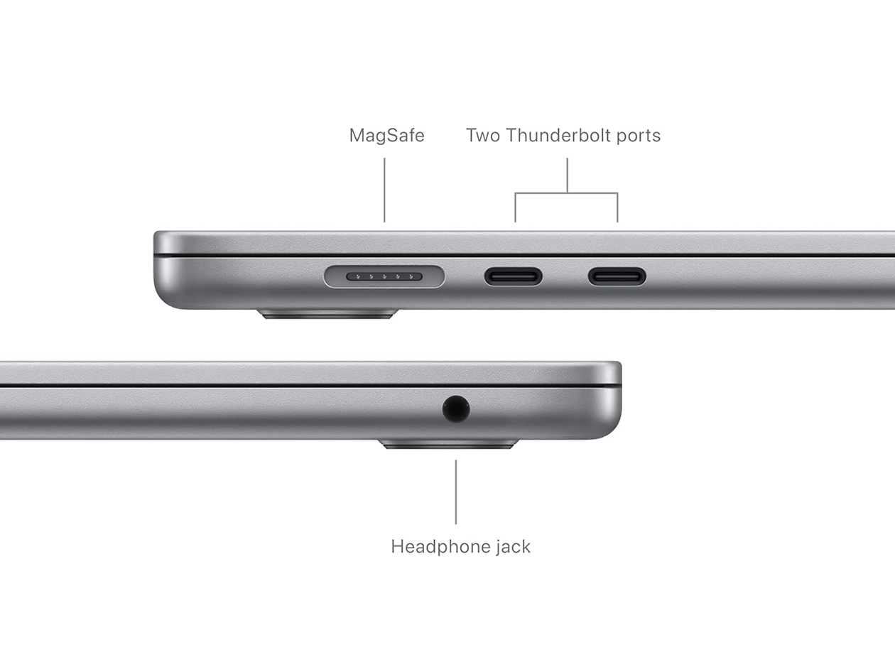Apple MacBook Air (2024) 13" M3 8CPU 10GPU 16GB RAM 2TB SSD Gray (Refurbished)