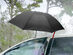 Better Brella Compact Reverse Closing Umbrella (Red)