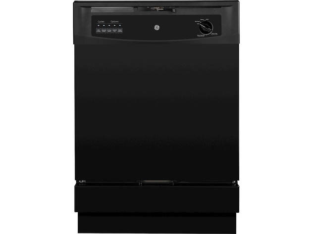 GE GSD3300KBB 62 dB Black Built-In Dishwasher