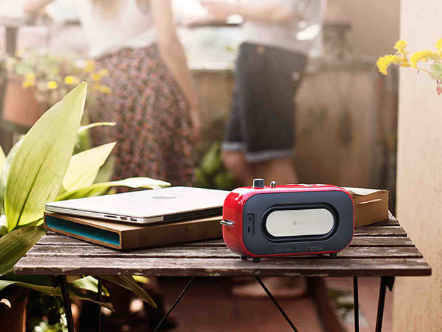 Lofree Poison: Nostalgic Powerful Wireless Speaker (Red)