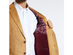 Nautica Men's Modern-Fit Faux-Suede Sport Coat Camel Size R40