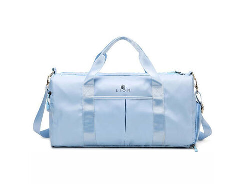 ◇ILLIGO◇ Utility Duffle Bag Light Blue Adventure Duffle, Medium, 35L