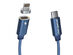 Infinity Universal Magnetic USB-C 100W Charging Cable (Blue/Lightning)