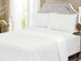 Silvadur Ultra-Soft 300TC Cotton Sheet Set (White/Full)