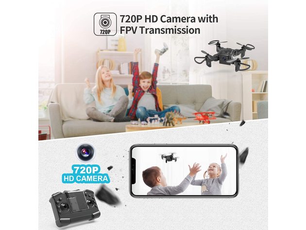 4DV2 Mini Drone with 720P FPV Camera for Kids Beginners