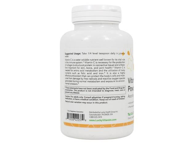 LuckyVitamin - Vitamin C Powder - 8 oz.