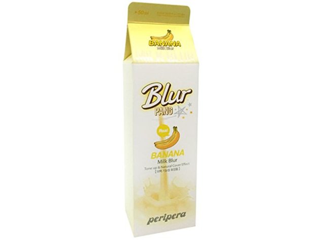 Peripera True Whitening Multi-Purpose Pang Banana Milk Blur for Female, 1.7 Ounce