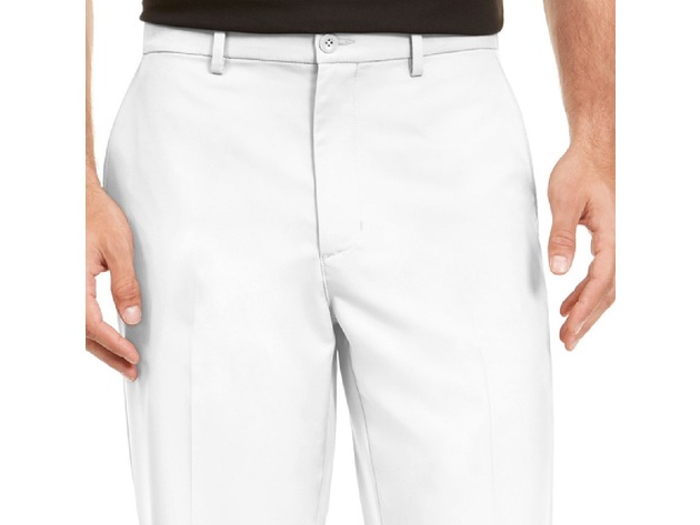 Greg Norman Men's 5 Iron Pro-Tech Pants White Size 38X32