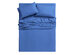 6-Piece Bamboo-Blend Comfort Luxury Sheet Set (Warm Blue/Queen)