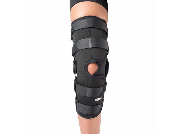 Ossur Form Fit Knee Range Of Motion Short Wrap, X-Large: 23.5 Inches-26.5  Inches, Black