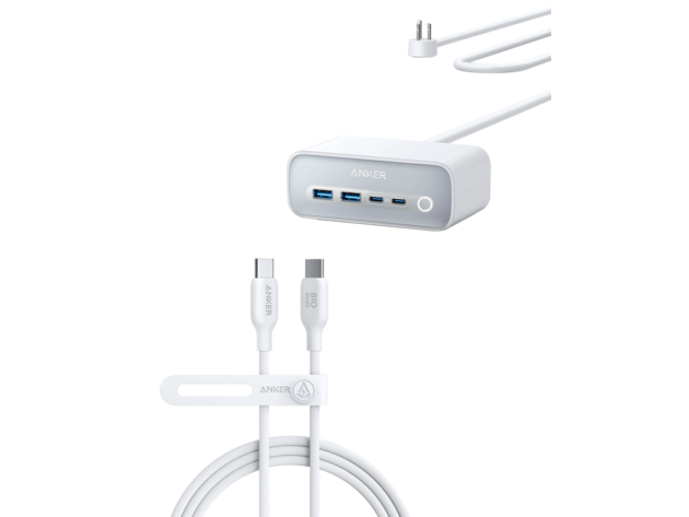 Anker 525 Charging Station with USB-C to USB-C Cable