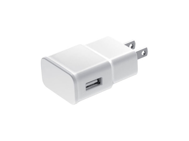 Adaptive Wall/Travel with Micro USB Cable for Samsung Gaaxy Devices-White