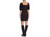 Free People Women's Sunset Off-The-Shoulder Mini Dress Black Size Large