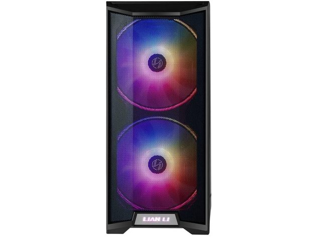 Lian Li LANCOOL 215 RGB ATX Mid Tower Multi Cooling Systems Gaming Case - Black