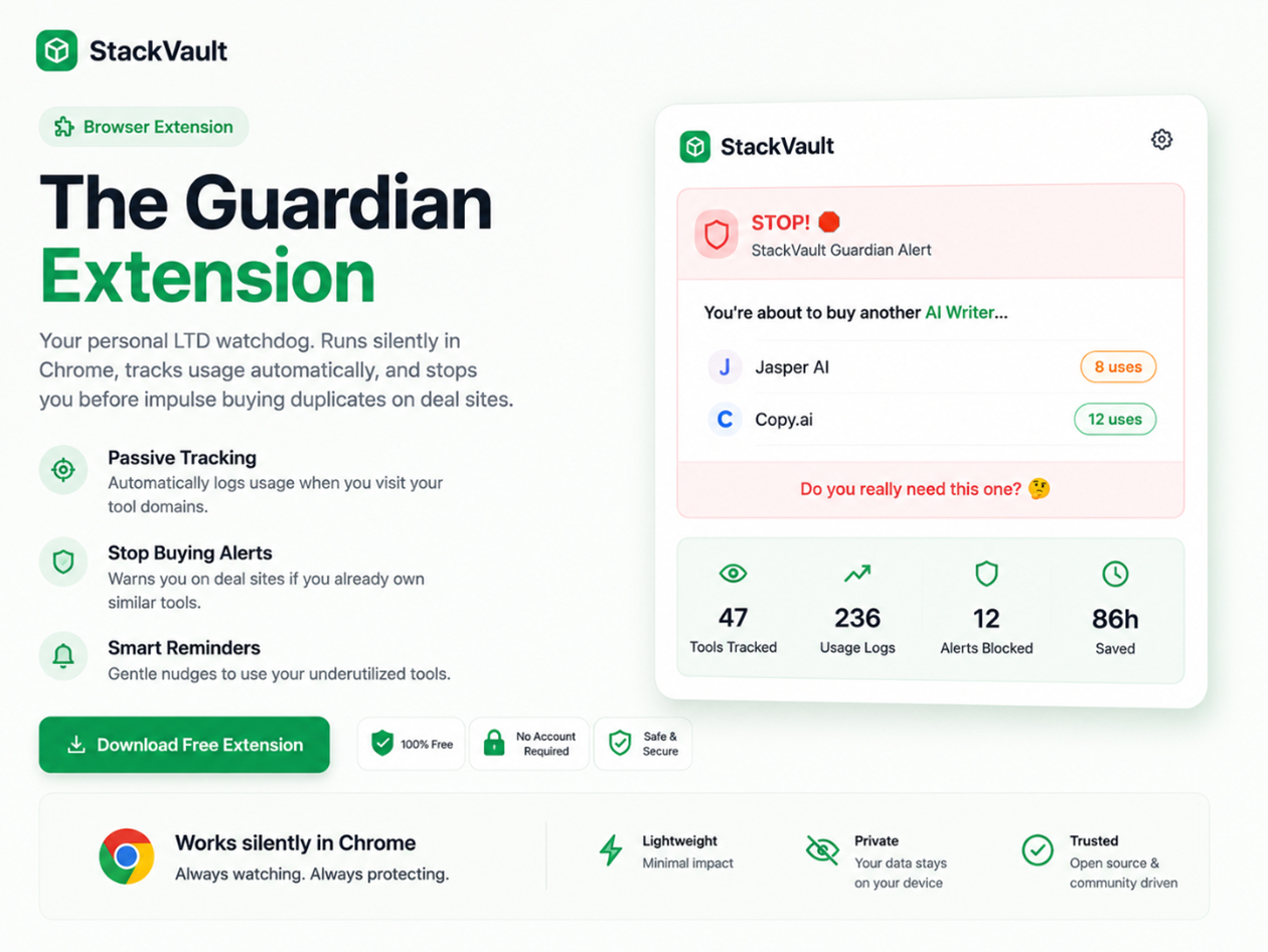 StackVault Agency Plan: Lifetime Subscription