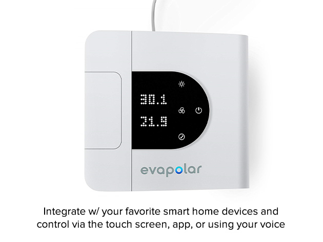 EvaSMART 2: Smart Personal Air Conditioner (White/2-Pack)