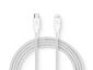 VIBRANCE Connect USB-C to Lightning Cable Silver