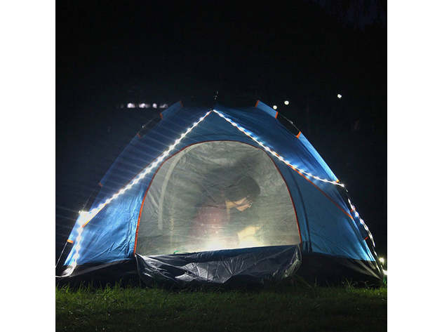 5Ft Portable USB LED Rope Light and Lantern