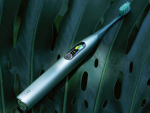 Oclean X Pro Smart Electric Toothbrush (Mist Green) | StackSocial
