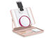 Spotlite HD Ultra Bright True Daylight 4-in-1 Rechargeable Makeup Mirror with 10X Magnification (Blush Crush)
