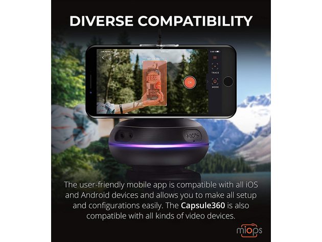 MIOPS Capsule360 Motion Box for Timelapse, Panorama, and 360° Product Photograph (Used, Open Retail Box)