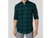 Club Room Men's Classic-Fit Check Long-Sleeve Flannel Green Size Small