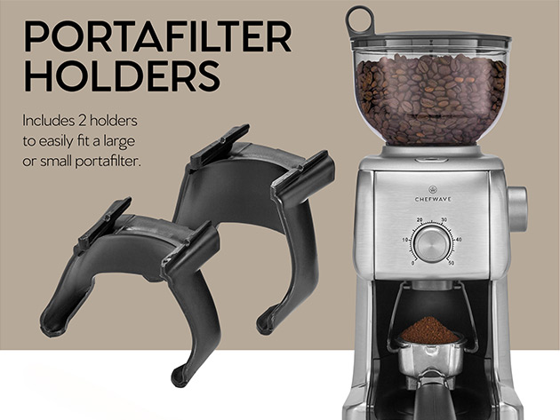 Conical Burr Coffee Grinder | StackSocial