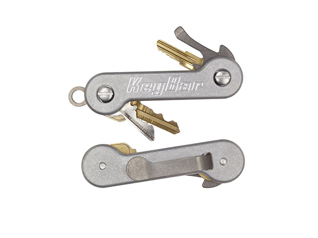 KeyBar® Compact Key Holder Multi-Tool & Organizer