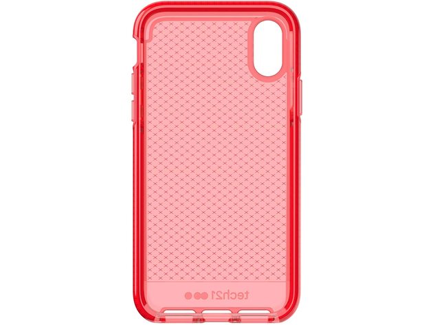 Tech21 Apple iPhone X/XS Evo Check Case with an Effective Three-Layer Protection, Rouge