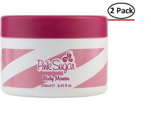PINK SUGAR by Aquolina BODY MOUSSE 8.4 OZ for WOMEN ---(Package Of 2)