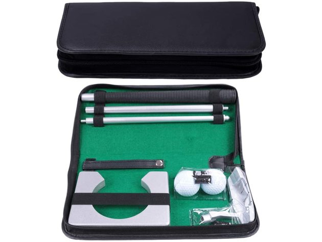 Golf Putting Set with Golf Putter, 2 Golf Balls