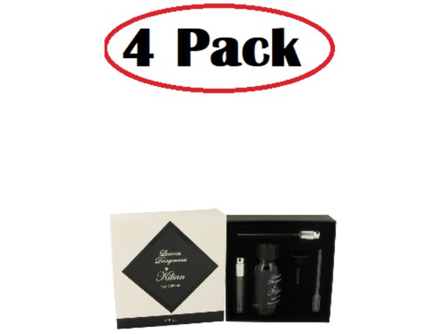 4 Pack of Liaisons Dangereuses by Kilian Eau De Parfum Spray Refill (Unisex) 1.7 oz