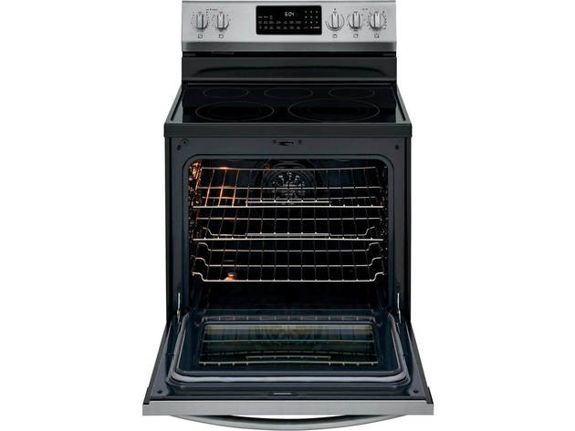 Frigidaire Gallery GCRE3060AF 5.7 Cu.Ft. Stainless Electric Range with Air Fry