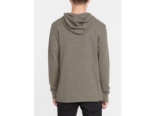 Volcom Men's Wallace Hooded Thermal Gray Size Small