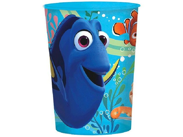 Finding Dory Clear Plastic 16 Ounce Reusable Keepsake Favor Cup (1 Cup)