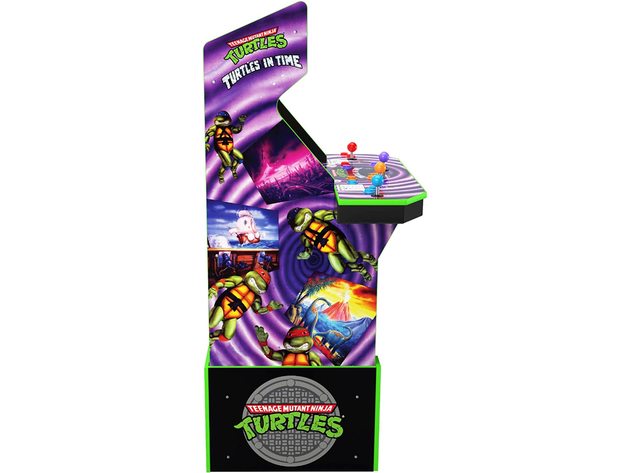 Arcade1Up Teenage Mutant Ninja Turtles Arcade Machine with Riser (Refurbished)