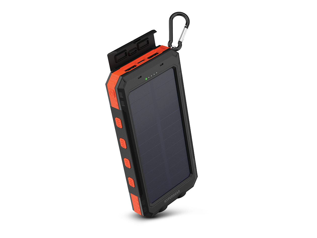 SolPro 10K Fast Charge Solar Power Bank with 20W USB-C PD