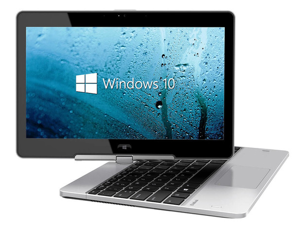 HP Revolve 810G1 Laptop Computer, 1.90 GHz Intel i5 Dual Core Gen 3, 8GB DDR3 RAM, 240GB SSD Hard Drive, Windows 10 Professional 64 Bit, 11" Widescreen Screen (Refurbished Grade B)