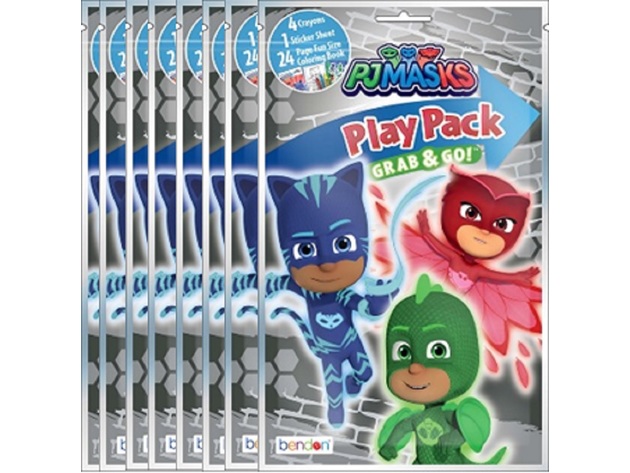 Party Favors - PJ Masks - Grab and Go Play Pack - 8ct