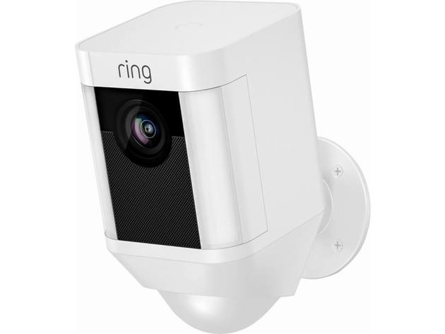 Ring RINGSPOT1PKW Spotlight Cam Battery - White