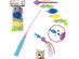Magnetic Fishing Cat Wand Toy Set