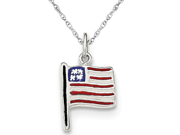 American Flag Pendant