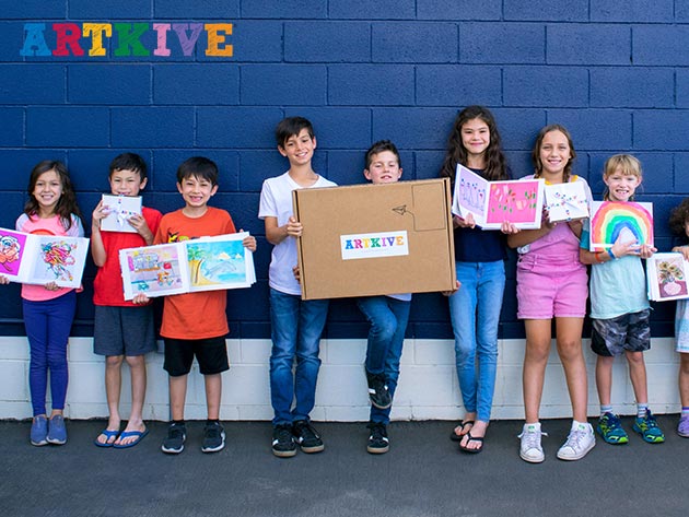 Artkive Box: Publish Your Kid's Artworks