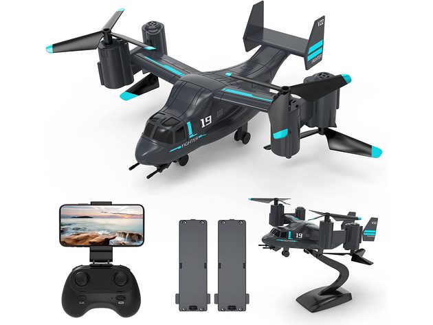 RC Quadcopter with HD Camera & 2 Batteries