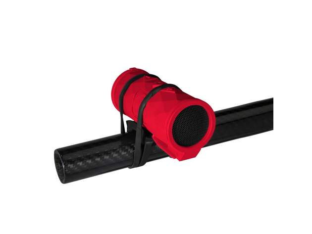 Buckshot 2.0 - Small Bluetooth Speaker by Outdoor Tech - Red