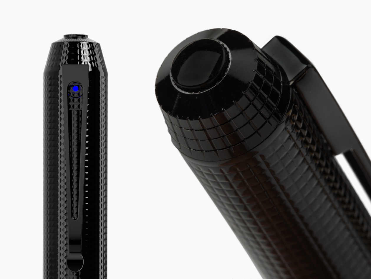 iSpyPen Pro X 2K HD Camera Pen 64GB (Blue/Bundle)