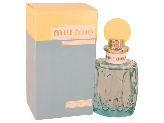 Miu Miu L'eau Bleue by Miu Miu Eau De Parfum Spray 3.4 oz for Women