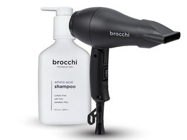 Brocchi Mini Blow Dryer & Shampoo Set