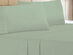 The Luxe 4-Piece Microfiber Bed Sheet Set (Sage/Twin)